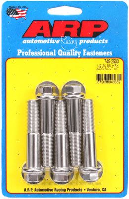 745-2500, ARP 745-2500 SAE Bolt Kit 1/2-20 x 2.500 hex SS bolts في الإمارات العربية المتحدة, دبي. Condition - new. Price 300 AED. Photo, seller contacts | AUTO.AE