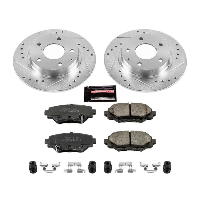 PWR-K6963, PowerStop Z23 Evolution Sport Brake Upgrade Kits for 2014-2016 3 - K6963 in UAE, Dubai. Condition - new. Price 550 AED. Photo, seller contacts | AUTO.AE