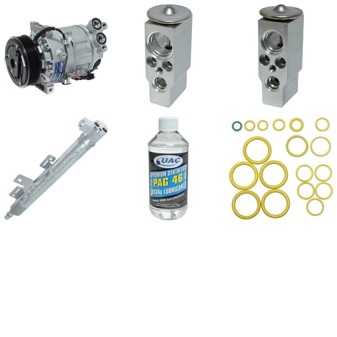 UAC-KT1282, Universal Air Conditioner Compressor Kits for 2005-2011 XC90 - KT 1282 in UAE, Dubai. Condition - new. Price 1,910 AED. Photo, seller contacts | AUTO.AE