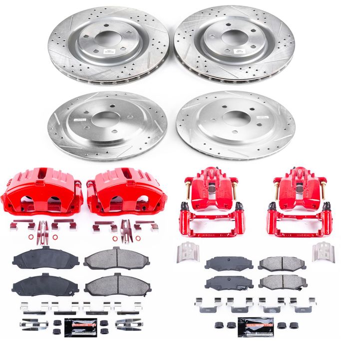 PWR-KC1418B, PowerStop Z23 Evolution Sport Brake Upgrade Kits with Calipers for 2005-2013 CORVETTE - KC1418B في الإمارات العربية المتحدة, دبي. Condition - new. Price 4,410 AED. Photo, seller contacts | AUTO.AE