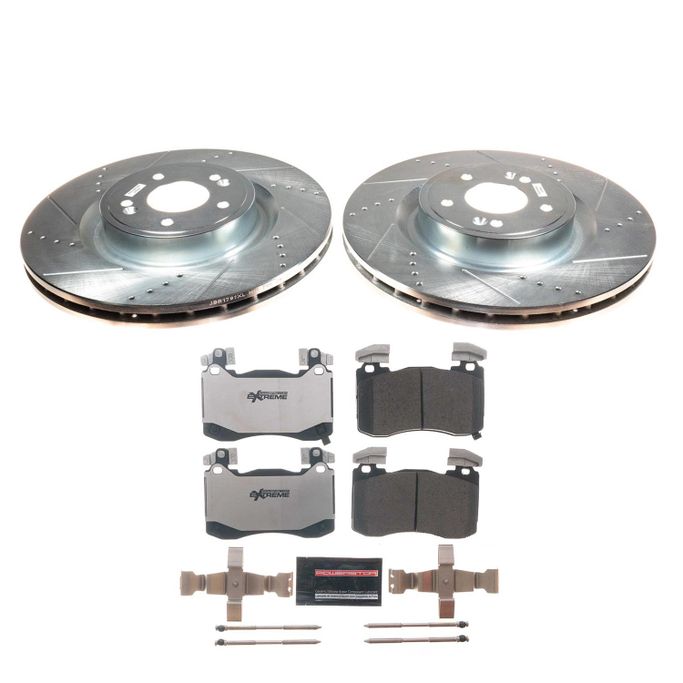 PWR-K8270-26, PowerStop Z26 Street Warrior Brake Upgrade Kits for 2019-2022 G70, 2018-2022 STINGER - K8270-26 в ОАЭ, Дубай. Состояние - новое. Цена ⁦1 550 AED⁩. Фото, контакты продавца | AUTO.AE