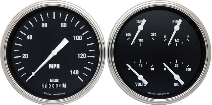 CIN-CT47HR52, Classic Instruments 1947-53 Chevy Pickup Package Gauge Sets for 1947-1953 SEDAN DELIVERY, TRUCK, 1950-1953 TRUCK - CT47HR52 в ОАЭ, Дубай. Состояние - новое. Цена ⁦3 820 AED⁩. Фото, контакты продавца | AUTO.AE