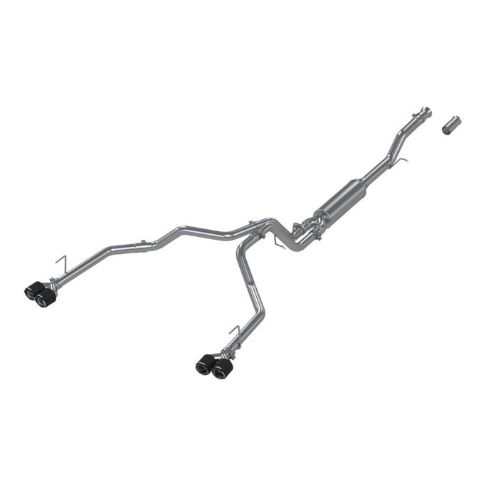 S50593CF, MBRP S50593CF Cat-Back 3" Armor Pro (T304 Stainless Steel / Dual with Carbon End Tips) for CHEVROLET Suburban / GMC Yukon XL 5.3L / 6.2L 2021- in UAE, Dubai. Condition - new. Price ⁦7,490 AED⁩. Photo, seller contacts | AUTO.AE