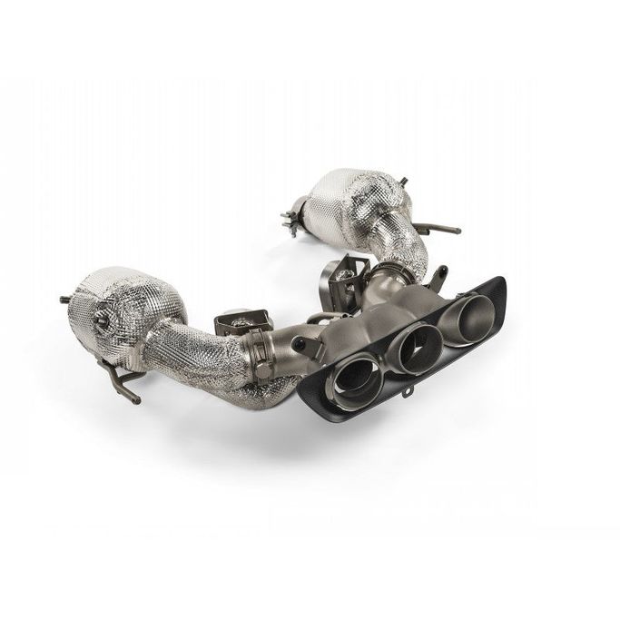S-FE/T/2, AKRAPOVIC S-FE/T/2 Slip-On Race Line (Titanium) for FERRARI 296 GTB/GTS 2023+ في الإمارات العربية المتحدة, دبي. Condition - new. Price ⁦47,090 AED⁩. Photo, seller contacts | AUTO.AE