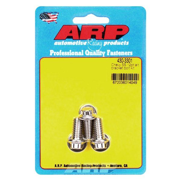 430-3301, ARP 430-3301 Alternator Bolt Kit for Chevy SS 12pt في الإمارات العربية المتحدة, دبي. Condition - new. Price 180 AED. Photo, seller contacts | AUTO.AE