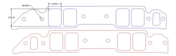 FOG-8449, Flatout Gaskets Intake Gaskets 8449 в ОАЭ, Дубай. Состояние - новое. Цена 140 AED. Фото, контакты продавца | AUTO.AE
