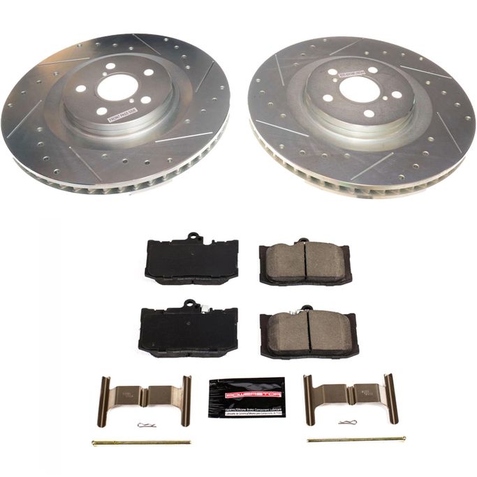 PWR-K8418, PowerStop Z23 Evolution Sport Brake Upgrade Kits K8418 في الإمارات العربية المتحدة, دبي. Condition - new. Price 1,390 AED. Photo, seller contacts | AUTO.AE