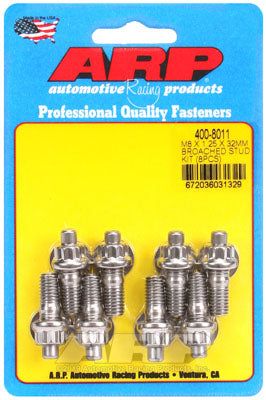 400-8011, ARP 400-8011 Accessory Stud Kit M8 X 1.25 X 32mm. broached. 8 pieces في الإمارات العربية المتحدة, دبي. Condition - new. Price 560 AED. Photo, seller contacts | AUTO.AE