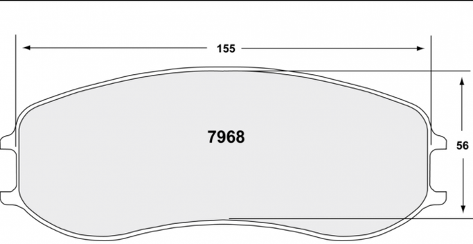 7968.11.28.44, PFC 7968.11.28.44 Front brake pads RACE 11 COMP 28mm PORSCHE 991 Cup/Cayman GT4 Clubsport в ОАЭ, Дубай. Состояние - новое. Цена ⁦2 520 AED⁩. Фото, контакты продавца | AUTO.AE