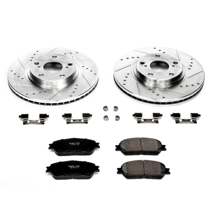 PWR-K1141, PowerStop Z23 Evolution Sport Brake Upgrade Kits for 2002-2003 ES300, 2004-2006 ES330 - K1141 in UAE, Dubai. Condition - new. Price 1,030 AED. Photo, seller contacts | AUTO.AE
