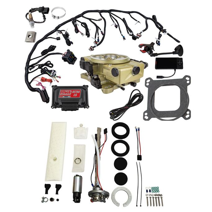 FIF-36571, FiTech Retro LS TBI 650 HP System Regulated In-Tank Pump Fuel Injection Master Kits 36571 في الإمارات العربية المتحدة, دبي. Condition - new. Price 9,670 AED. Photo, seller contacts | AUTO.AE