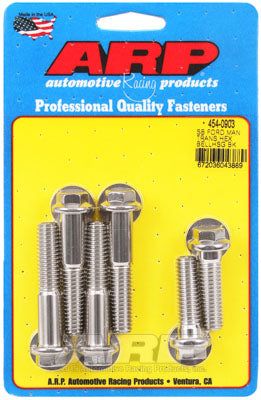 454-0903, ARP 454-0903 Bellhousing Bolt Kit for Ford Small Block with manual transmission. SS hex in UAE, Dubai. Condition - new. Price 290 AED. Photo, seller contacts | AUTO.AE