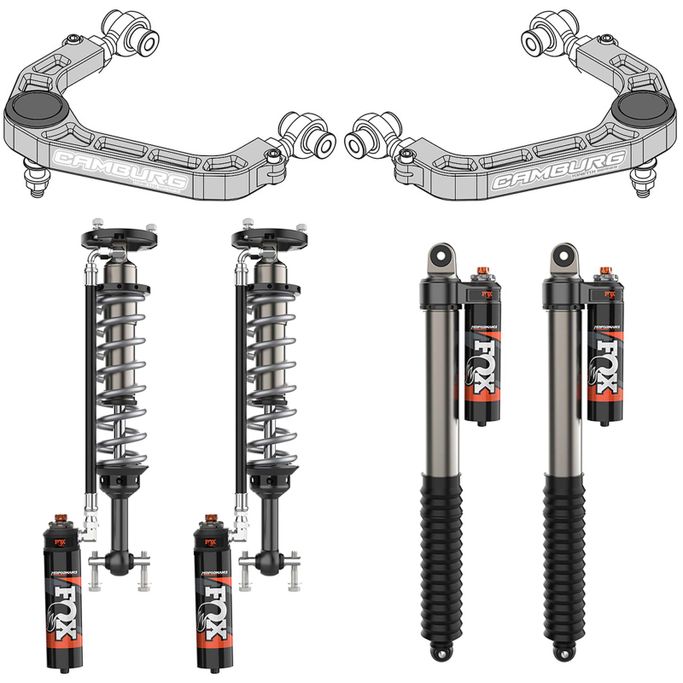 CBG-CAM-110275-K, Camburg Engineering FOX 2.5 Factory DSC Lift Kits for 2021-2024 F-150 - CAM-110275-K في الإمارات العربية المتحدة, دبي. Condition - new. Price ⁦29,440 AED⁩. Photo, seller contacts | AUTO.AE