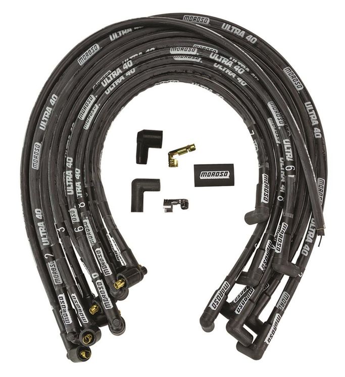 MOR-73821, Moroso Ultra 40 Race Ignition Wire Sets 73821 في الإمارات العربية المتحدة, دبي. Condition - new. Price ⁦1,280 AED⁩. Photo, seller contacts | AUTO.AE