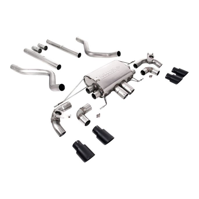 SSXLR174, MILLTEK SSXLR174 Cat-Back Exhaust, 2.76" (Cerakote Black GT-90 Trims) for LAND ROVER Defender 90 P525 Non-OPF/GPF 2021- в ОАЭ, Дубай. Состояние - новое. Цена ⁦17 980 AED⁩. Фото, контакты продавца | AUTO.AE