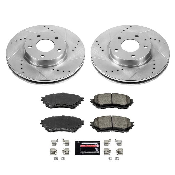 PWR-K6968, PowerStop Z23 Evolution Sport Brake Upgrade Kits for 2014-2018 6 - K6968 in UAE, Dubai. Condition - new. Price 1,100 AED. Photo, seller contacts | AUTO.AE