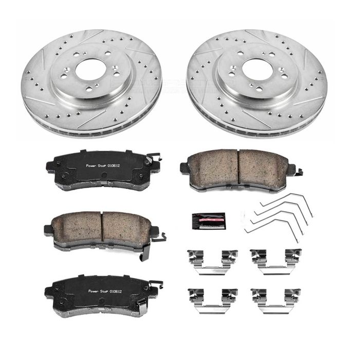 PWR-K5432, PowerStop Z23 Evolution Sport Brake Upgrade Kits for 2011 ACCORD CROSSTOUR, 2012-2016 CR-V, 2012-2015 CROSSTOUR - K5432 في الإمارات العربية المتحدة, دبي. Condition - new. Price ⁦980 AED⁩. Photo, seller contacts | AUTO.AE