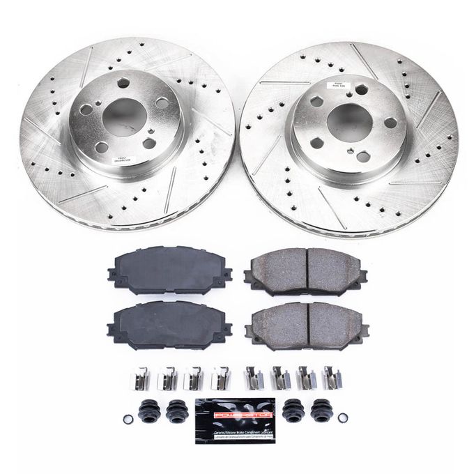 PWR-K4669, PowerStop Z23 Evolution Sport Brake Upgrade Kits K4669 in UAE, Dubai. Condition - new. Price 780 AED. Photo, seller contacts | AUTO.AE