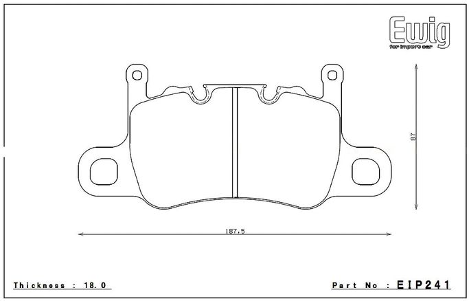 EIP241N35S, ENDLESS EIP241N35S Rear brake pads PORSCHE 991 GT3/Cayman GT4 في الإمارات العربية المتحدة, دبي. Condition - new. Price ⁦1,130 AED⁩. Photo, seller contacts | AUTO.AE