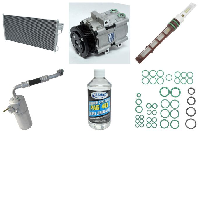 UAC-KT1558A, Universal Air Conditioner Compressor Kits for 1998-2001 NAVIGATOR - KT 1558A in UAE, Dubai. Condition - new. Price 1,310 AED. Photo, seller contacts | AUTO.AE
