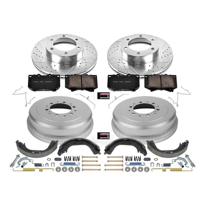PWR-K15099DK, PowerStop Z23 Evolution Sport Disc and Drum Brake Upgrade Kits for 2000-2002 TUNDRA - K15099DK in UAE, Dubai. Condition - new. Price 2,260 AED. Photo, seller contacts | AUTO.AE