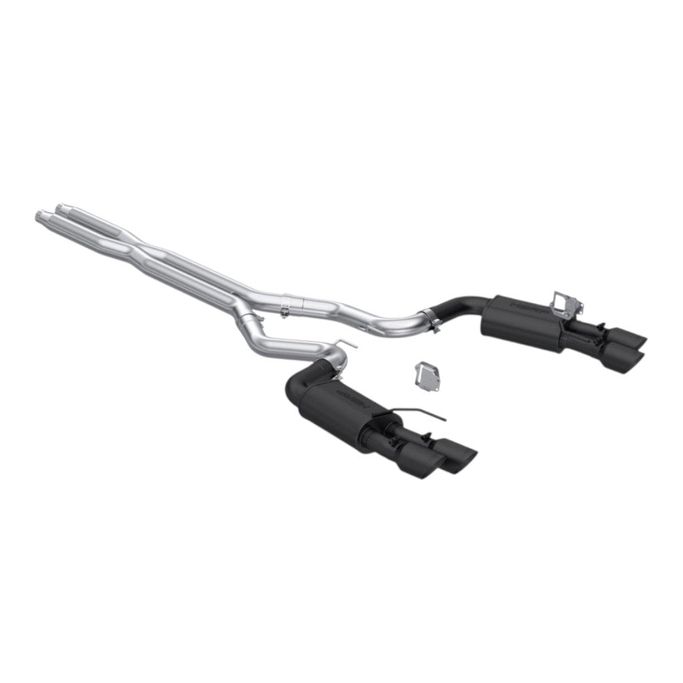 S7280BLK, MBRP S7280BLK Cat-Back 3" Armor BLK (Black-Coated Aluminized Steel / Dual with Black Tips) for FORD Mustang GT 5.0L 2024- في الإمارات العربية المتحدة, دبي. Condition - new. Price ⁦7,020 AED⁩. Photo, seller contacts | AUTO.AE