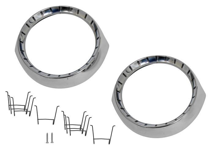 SUM-RP23710, Summit Racing™ Headlight Bezels SUM-RP23710 في الإمارات العربية المتحدة, دبي. Condition - new. Price ⁦780 AED⁩. Photo, seller contacts | AUTO.AE
