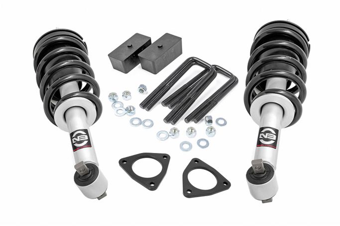 ROU-1319, Rough Country N3 Suspension Leveling Kits for 2007-2016 SIERRA 1500 - 1319 في الإمارات العربية المتحدة, دبي. Condition - new. Price ⁦2,150 AED⁩. Photo, seller contacts | AUTO.AE