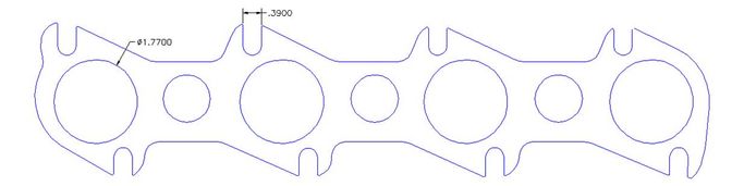 FOG-7245C, Flatout Gaskets Amored RCC Header Gaskets 7245C في الإمارات العربية المتحدة, دبي. Condition - new. Price 170 AED. Photo, seller contacts | AUTO.AE