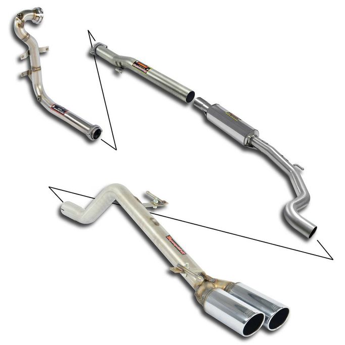 815960, SUPERSPRINT 815960 Exhaust System for ABARTH Grande Punto (199) في الإمارات العربية المتحدة, دبي. Condition - new. Price ⁦10,470 AED⁩. Photo, seller contacts | AUTO.AE