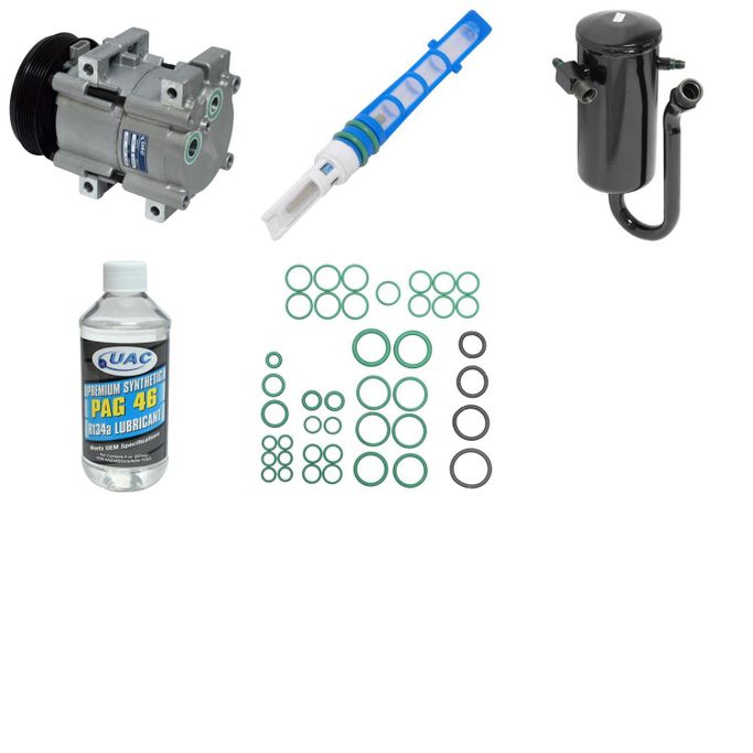 UAC-KT1269, Universal Air Conditioner Compressor Kits for 1990-1993 F-150, 1992-1994 F-59 COMMERCIAL STRIPPED CHASSIS - KT 1269 в ОАЭ, Дубай. Состояние - новое. Цена ⁦900 AED⁩. Фото, контакты продавца | AUTO.AE