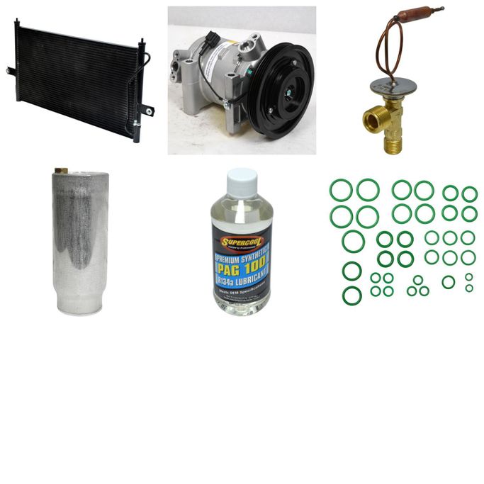 UAC-KT6431A, Universal Air Conditioner Compressor Kits for 1999-2000 FRONTIER, 2000 XTERRA - KT 6431A في الإمارات العربية المتحدة, دبي. Condition - new. Price 1,810 AED. Photo, seller contacts | AUTO.AE
