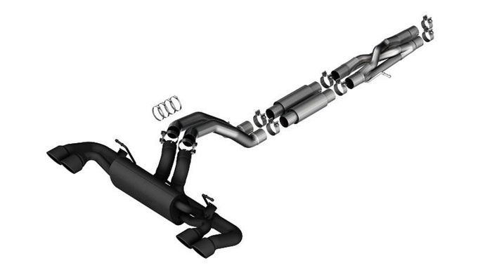BOR-140893CB, Borla ATAK Cat-Back Systems for 2021-2026 WRANGLER - 140893CB in UAE, Dubai. Condition - new. Price 14,640 AED. Photo, seller contacts | AUTO.AE