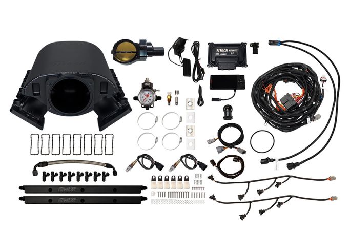 FIF-70089DBWBB, FiTech Ultimate Rebel LS 500 HP EFI Fuel Injection Systems 70089DBWBB в ОАЭ, Дубай. Состояние - новое. Цена 9 420 AED. Фото, контакты продавца | AUTO.AE