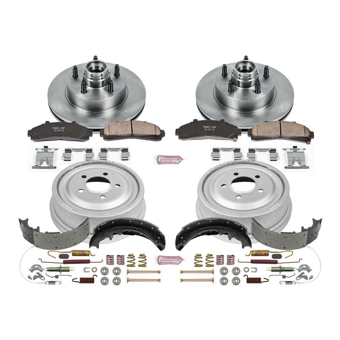 PWR-KOE15007DK, PowerStop Autospecialty Stock Replacement Disc and Drum Brake Kits KOE15007DK в ОАЭ, Дубай. Состояние - новое. Цена ⁦1 680 AED⁩. Фото, контакты продавца | AUTO.AE