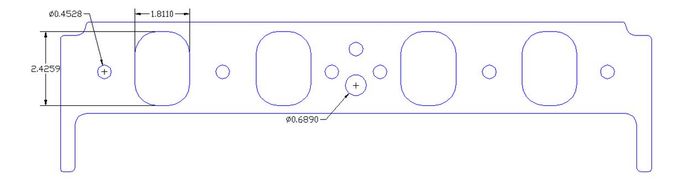 FOG-8097-2, Flatout Gaskets Intake Gaskets 8097.2 в ОАЭ, Дубай. Состояние - новое. Цена 280 AED. Фото, контакты продавца | AUTO.AE