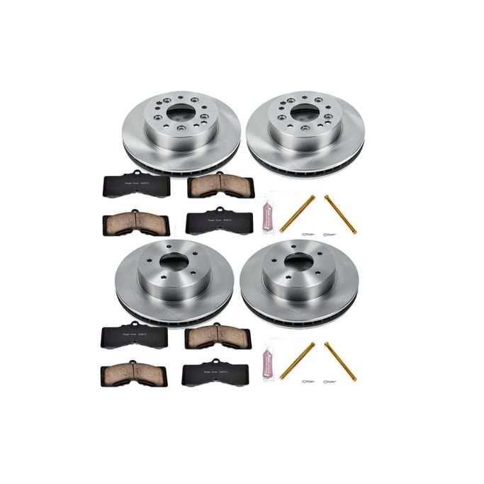 PWR-KOE2597, PowerStop Z17 Evolution Plus Stock Replacement Brake Kits for 1965-1982 CORVETTE - KOE2597 в ОАЭ, Дубай. Состояние - новое. Цена 1 410 AED. Фото, контакты продавца | AUTO.AE