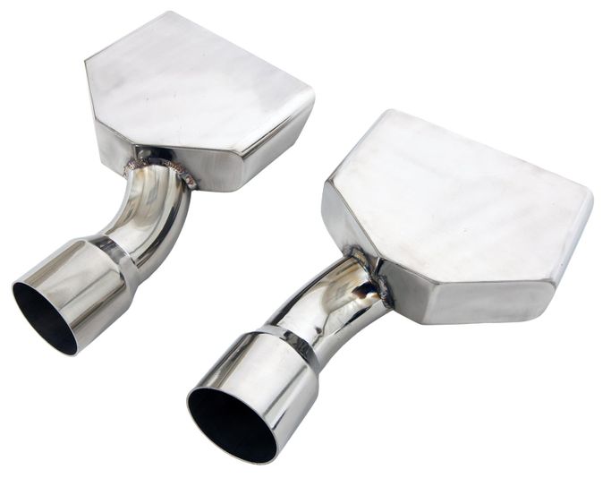 SUM-691282, Summit Racing™  Rectangular, Polished 2.50 Inch Exhaust Tip SUM-691282 in UAE, Dubai. Condition - new. Price 660 AED. Photo, seller contacts | AUTO.AE