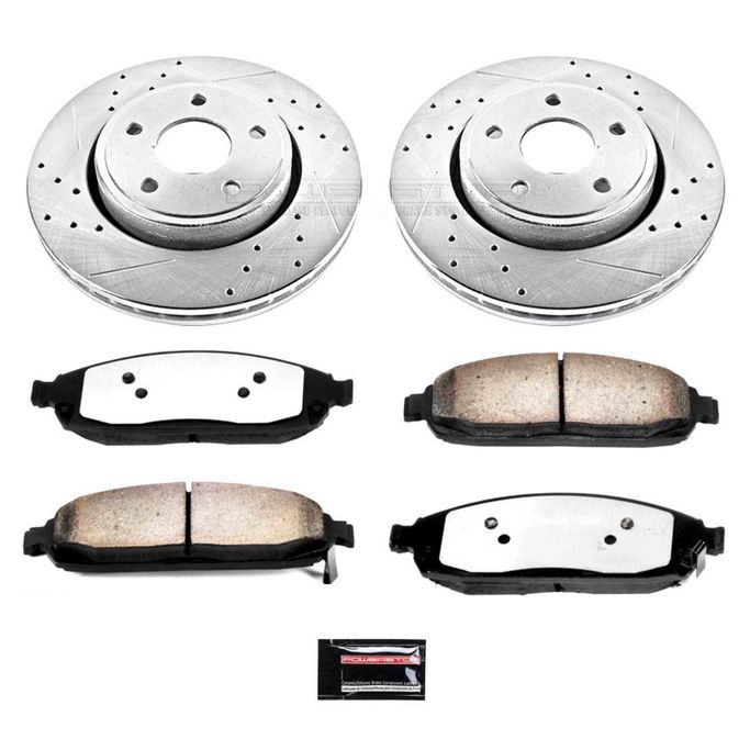 PWR-K2219-36, PowerStop Z36 Truck and Tow Brake Upgrade Kits for 2006-2010 COMMANDER, 2005-2010 GRAND CHEROKEE - K2219-36 في الإمارات العربية المتحدة, دبي. Condition - new. Price ⁦1,380 AED⁩. Photo, seller contacts | AUTO.AE