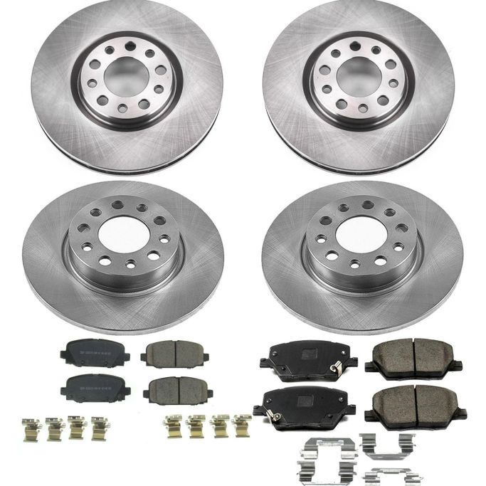 PWR-KOE7598, PowerStop Z17 Evolution Plus Stock Replacement Brake Kits for 2017-2022 COMPASS - KOE7598 في الإمارات العربية المتحدة, دبي. Condition - new. Price 1,290 AED. Photo, seller contacts | AUTO.AE