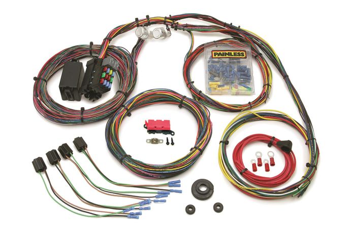 PRF-10127, Painless Performance 21-Circuit Mopar Color-Coded Universal Wiring Harnesses 10127 в ОАЭ, Дубай. Состояние - новое. Цена ⁦2 890 AED⁩. Фото, контакты продавца | AUTO.AE