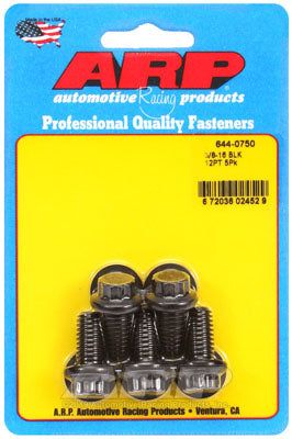 644-0750, ARP 644-0750 SAE Bolt Kit 3/8-16 x 0.750 12pt 7/16 wrenching black oxide bolts في الإمارات العربية المتحدة, دبي. Condition - new. Price 190 AED. Photo, seller contacts | AUTO.AE
