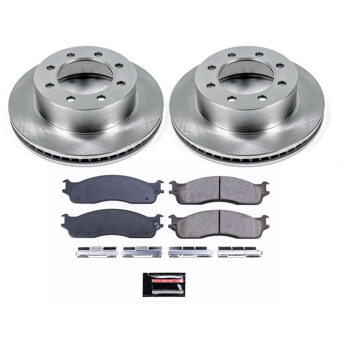 PWR-KOE2203, PowerStop Z17 Evolution Plus Stock Replacement Brake Kits for 2003-2008 RAM 3500, RAM 2500, 2006-2008 RAM 1500 - KOE2203 in UAE, Dubai. Condition - new. Price 1,190 AED. Photo, seller contacts | AUTO.AE