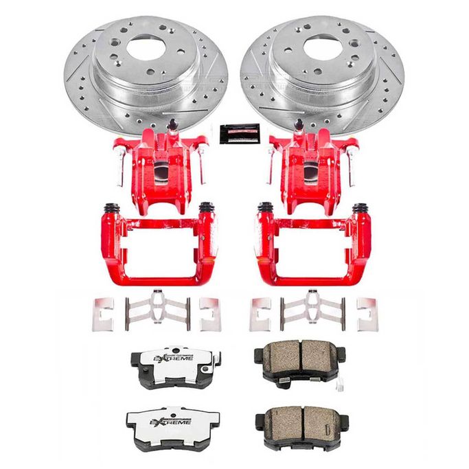 PWR-KC2434-26, PowerStop Z26 Street Warrior Brake Upgrade Kits with Calipers for 2003-2011 ELEMENT, 2004-2008 TL - KC2434-26 في الإمارات العربية المتحدة, دبي. Condition - new. Price ⁦1,490 AED⁩. Photo, seller contacts | AUTO.AE