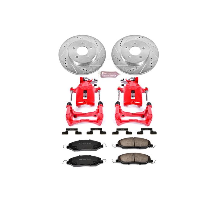 PWR-KC1384, PowerStop Z23 Evolution Sport Brake Upgrade Kits with Calipers for 2005-2011 MUSTANG - KC1384 في الإمارات العربية المتحدة, دبي. Condition - new. Price 2,060 AED. Photo, seller contacts | AUTO.AE