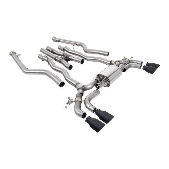 SSXBM1228, MILLTEK SSXBM1228 Cat-Back Exhaust, 3.15" (Cerakote Black GT-100 Trims) for BMW M5 / M5 Competition LCI (F90) OPF/GPF في الإمارات العربية المتحدة, دبي. Condition - new. Price ⁦27,690 AED⁩. Photo, seller contacts | AUTO.AE