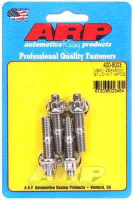 400-8003, ARP 400-8003 Accessory Stud Kit M8 X 1.25 X 45mm. broached. 4 pieces في الإمارات العربية المتحدة, دبي. Condition - new. Price 350 AED. Photo, seller contacts | AUTO.AE