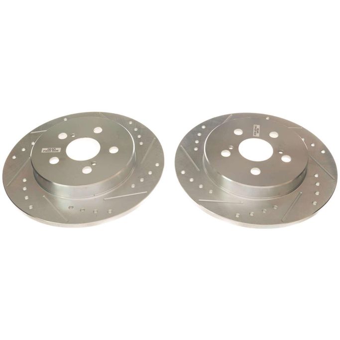 PWR-JBR1779XPR, PowerStop Evolution Drilled and Slotted Rotors for 2019-2026 COROLLA - JBR1779XPR in UAE, Dubai. Condition - new. Price 460 AED. Photo, seller contacts | AUTO.AE