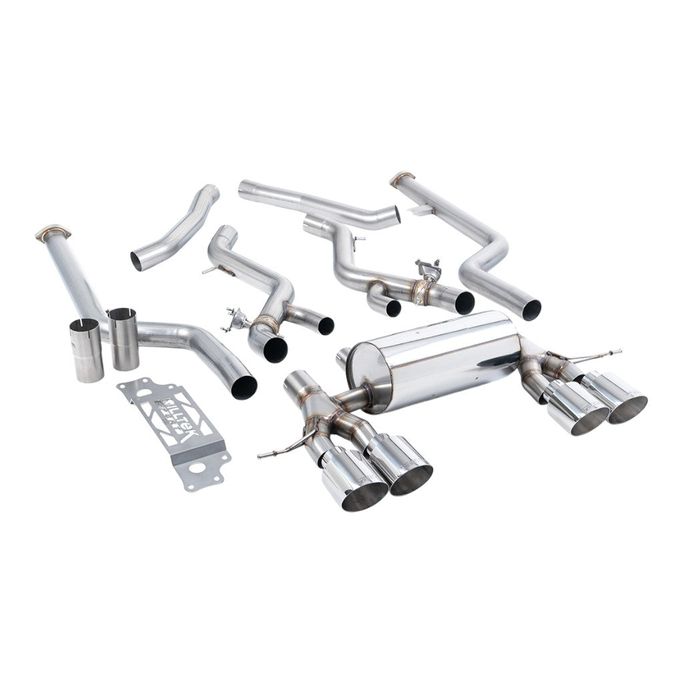 SSXBM1306, MILLTEK SSXBM1306 Cat-Back Exhaust, 3" (Polished GT-115 Trims) for BMW M2 (G87) Non-OPF/GPF in UAE, Dubai. Condition - new. Price ⁦21,300 AED⁩. Photo, seller contacts | AUTO.AE