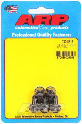 740-0515, ARP 740-0515 SAE Bolt Kit 1/4-28 x .515 12pt black oxide bolts в ОАЭ, Дубай. Состояние - новое. Цена 170 AED. Фото, контакты продавца | AUTO.AE